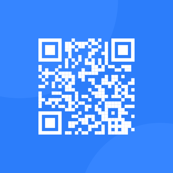 An qr code to go to front-end mentor's website